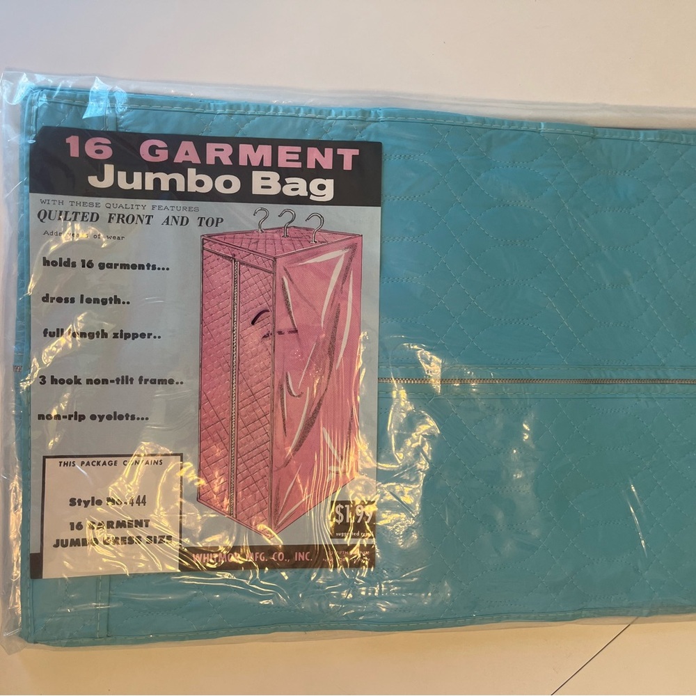 Vintage Blue Jumbo Garment Bag